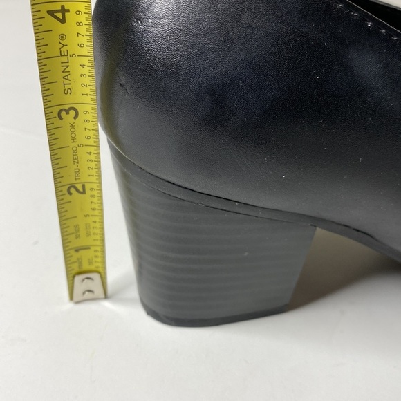 G.H. BASS & CO Bass-Tiare Black Ankle Bootie size 6-1/2 - Picture 9 of 12